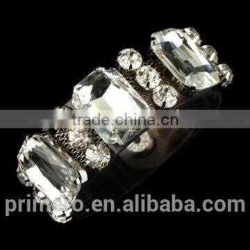 New Vintage Crystal Flower PVC Bracelets & Bangles For Women Fashion Designer Jewelry photo-5