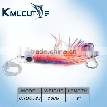 Mouse Over Image to Zoom 6x-Pusher-Trolling-Fishing-Lures-Rigged-Skirted-Big-Game-Marlin-Tuna-80lb-line 6x-Pusher-Trolling-Fis photo-2