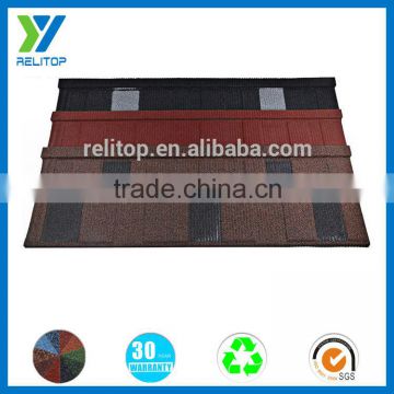 Guangdong factory cheap price galvanized stone coated steel roof tile