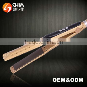 private label flat iron personalized hair straightener hair flat iron hair extensions and steel flat rolled products SY-019