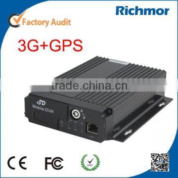 3G Video DVR 4Channel GPS/Alarm Phone Monitor/Call SMS OTA