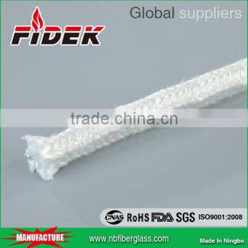 Fiberglass insulation braided square rope for oven furance