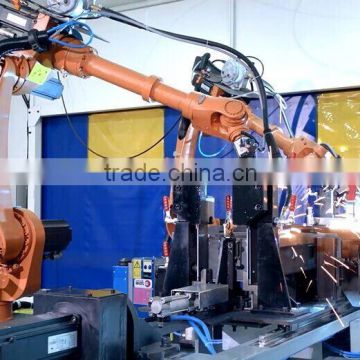 Industrial 6 Axis Welding Robot SA1400 including robot body,control cabinet,teach box and MIG welding machine SH