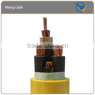 Movable Metal Shield Rubber Sheath Mine Cable