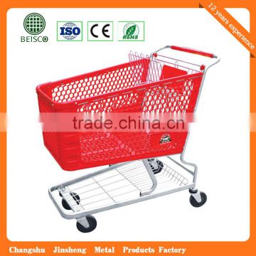 Quality supermarket shopping trolley carts (JS-TPT05)