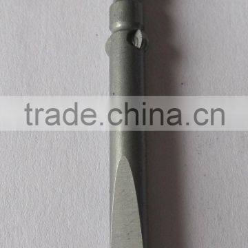 Slotted head power bits