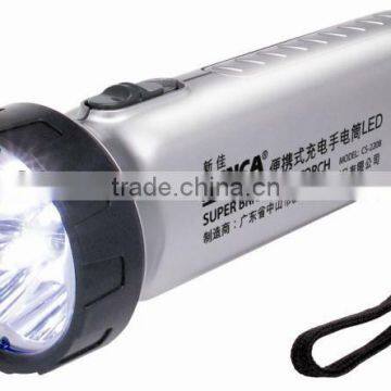 SUNCA Halogen Rechargeable Battery Torch CS-2208C