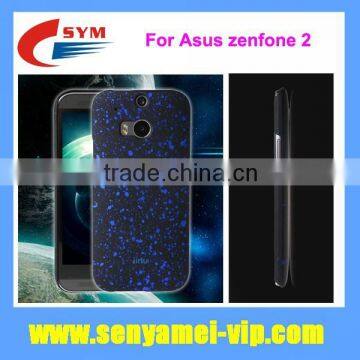 Beautiful starry sky design mobile phone back cover for asus zenfone 2