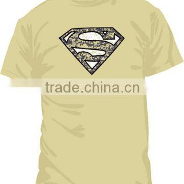 Cracked Superman & logo T-shirts/Super Heroes T-shirts/heroes T-Shirts/Cotton T-Shirts