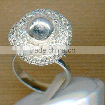 SILVER SIZEABLE RING