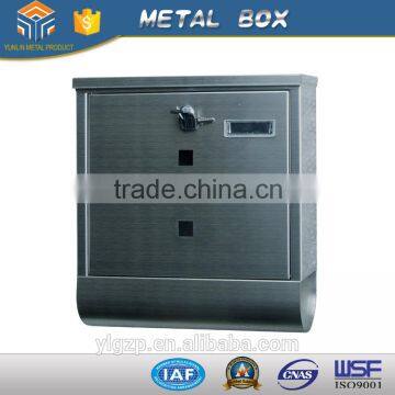 2015 Hot Wholesale Metal Wall Mount Waterproof Letter Box With Mailbox House Number photo-2