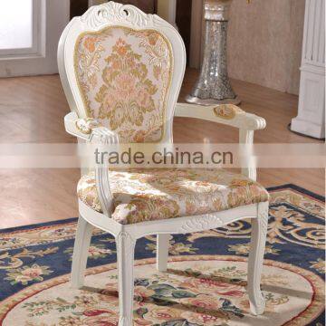 Commercial furniture solid wood chair carving Cafe chairs