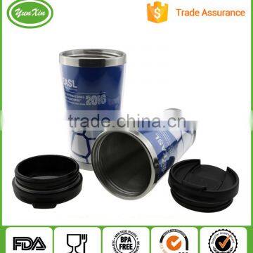 450ML 16 OZ Stainless Steel Eco Mug With DIY Design Paper Insert photo-4