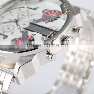 2015 Oulm Brand Watch, Fashion Watch Silver, Smart Watch Chinese Wholesale photo-3