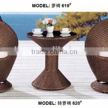 Rattan Roma Bistro Round Set for outdoor garden furniture