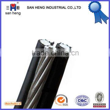 4 Core 50mm2 Low Valtage Overhead Cable AAC Conductor XLPE Insulated Service Drop ABC Cable