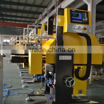 Automatic double station in mould labeling machine