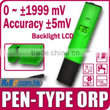 Pen-type ORP Meter Redox Tester -1999mV~1999mV Millivolts Backlight LCD Pool Aquarium