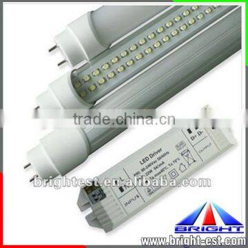 Shenzhen Factory 650~3600lm T5 and T8 Led Tube With CE ROHS 3years Warranty