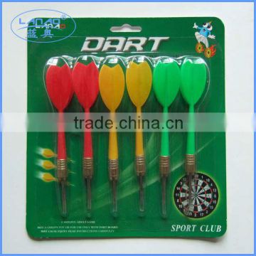 colorful brass plated darts