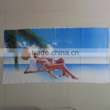 80 polyester 20 polyamide printed beach towel