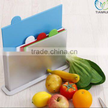 Durable colorful chopping board 4pcs set