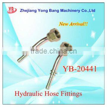 hydraulic pipe fittings, metric 24 cone fitting , china supplier