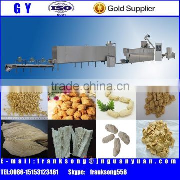 soya bean protein food/ vegetarain soya bean meat/ soya bean nugget processing line