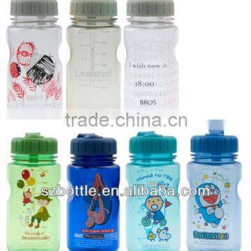 Children/kids' plastic water bottle with BPA free
