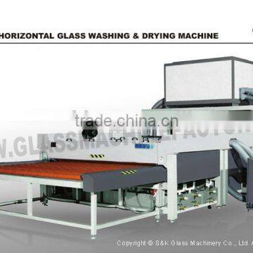 Glass washer and dryer flat glass washer China glass washing machine