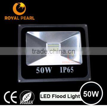 CRI>80 50W ultra thin LED flood light DC12V 50000h lifespan 2 years warranty