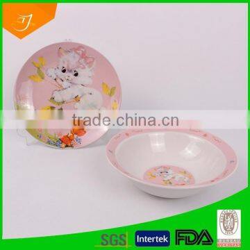 Ceramic Soup Bowl and Plate,wholesale Ceramic Dinner Set With Full Decal photo-2