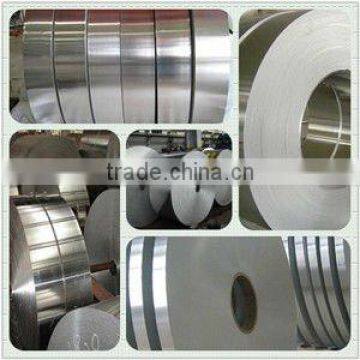 Aluminum strip for transformer winding