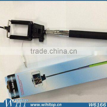2015 Ultra New Hot Cable Take Pole Monopod With Wire and Press Button for IPhone for Samsung photo-6