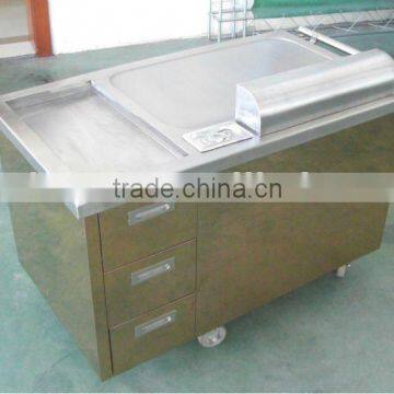 semicircle stainless steel teppanyaki