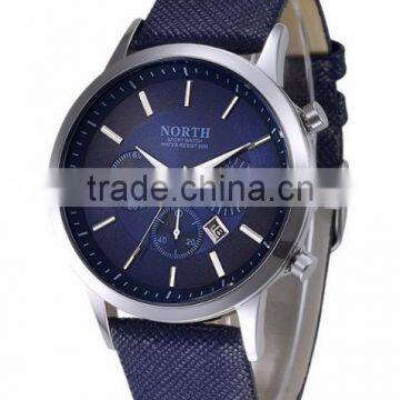 NEW!2016 Curren Fashion Quartz-watches Leather Sports Military Watches for Men