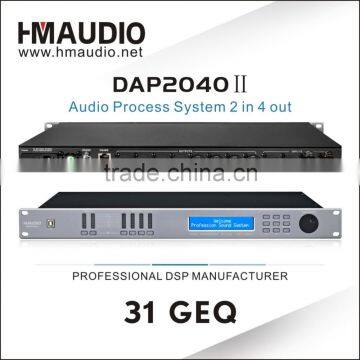 2 In 4 Output Professional Audio Processor for Sound System DAP2040II