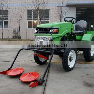 12hp small tractors with disc mower /grass cutter hot selling