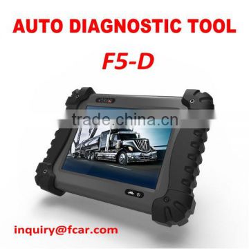 FCAR F5-D truck diagnostic equipment for Heavy duty truck repair diagnose, Man, Tata, Mahindra, Toyota, Bosch, Cat, etc