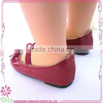 Fashion handmade 2016 plastic toy shoes 18 inch for sale