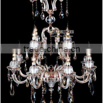 2013 China Modern Design Metal Crystal Chandelier light/lighting MD8782-8+4