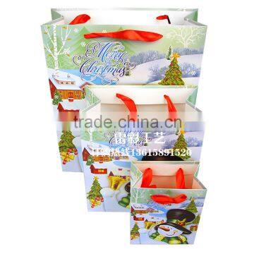 Direct Factory Machine Made Christmas Gift Paper Bag Quality Choice photo-2