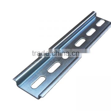 En60715 Standard Electric Zinc Plating Steel Din Mounting Rail