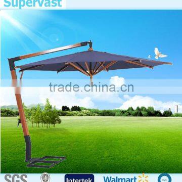 Good Style High Quality 3M Wooden Beach Umbrella