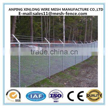 Wholesale galvanized chain link fence/cheap chain link fence(Made in China)