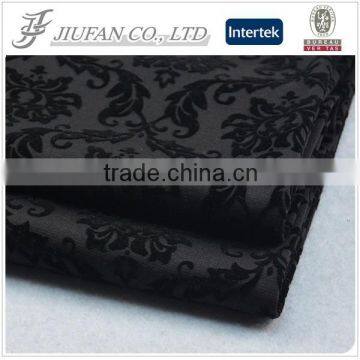 textile fabric customized design polyester spandex flocking fabric