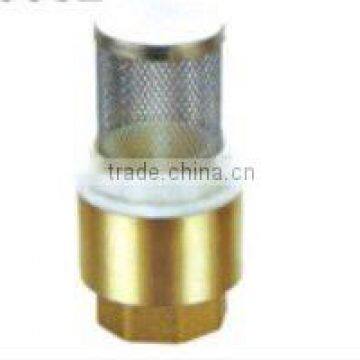 Brass Spring Check Valve With Filter