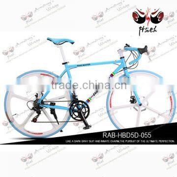 5-spoke wheel set sheep hornroad racing aluminum alloy frame 14speed bicycle