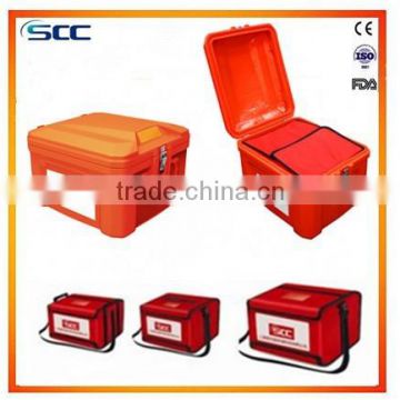 pizza take away box with thermal bag standard by CE,FDA,SGS