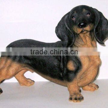 Polyresin Dog Figurine Decoration Craft